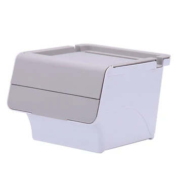 

Sundries Organizers Multifunction Dustproof Bedroom Flip Cover Home Trash Can Makeup Cosmetics Desktop Storage Box Stationery