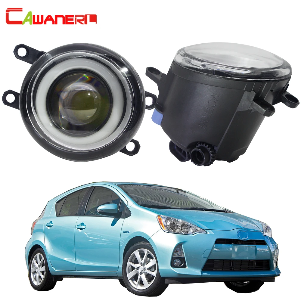 Cawanerl для Toyota Prius Plus C V 2011 2015 автомобиля H11 светодиодный лампы Противотуманные фары