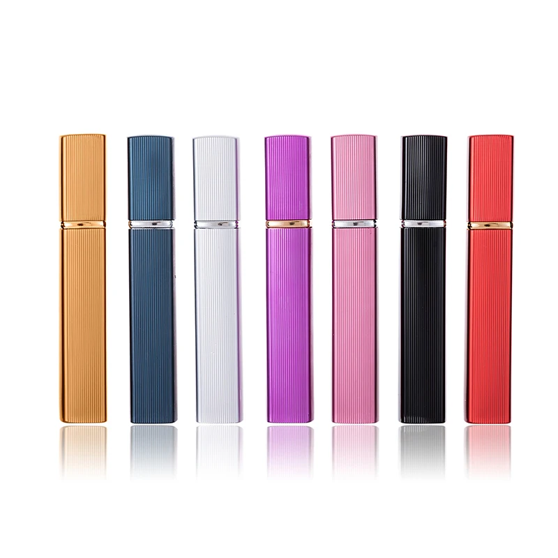 12ml Mini Portable Perfume Aluminum Metal Perfume Bottle Spray Bottle Refillable Travel Supplies Portable Sub Bottle 2
