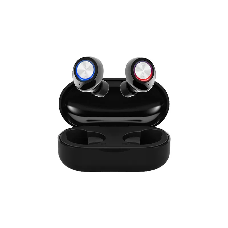 

TW60 Wireless Bluetooth Earphone 5.0 True Wireless Earbuds Touch Control Bass Surround HiFi Headset Noise Reduction Ear Phone
