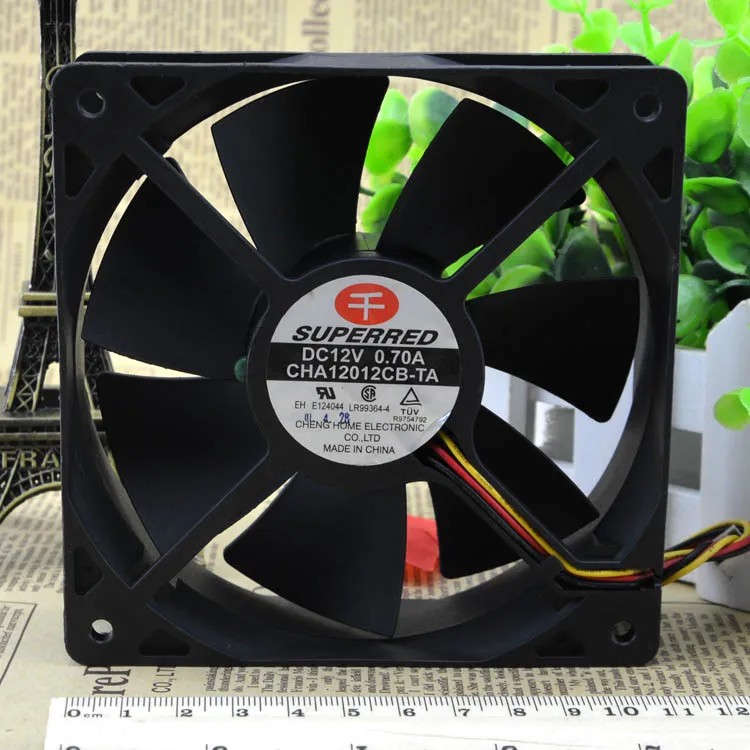 CHA12012CB-TA-F 12V 0.70A 12038 4 wisewm защита двигателя охлаждения