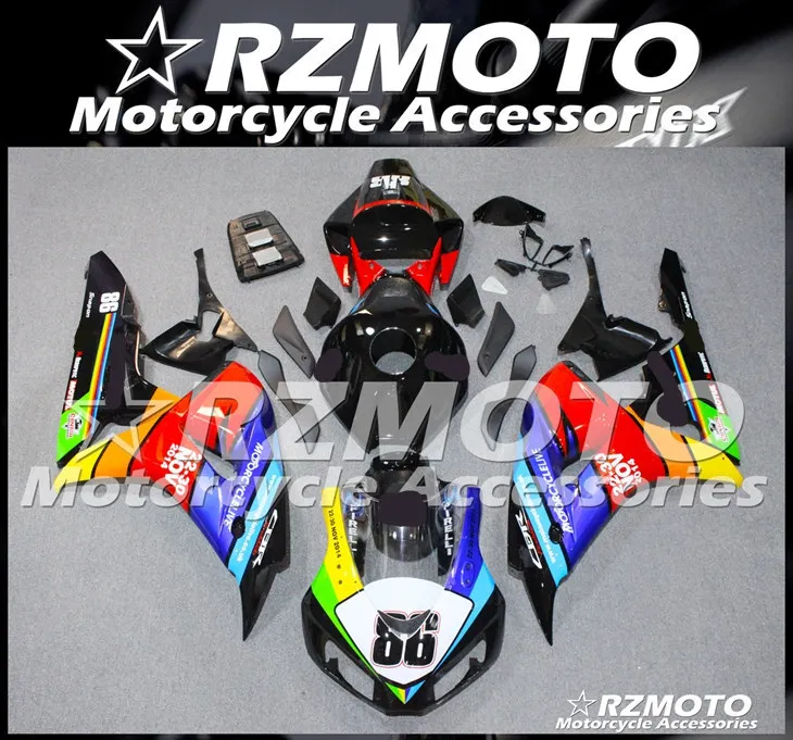 Мотоциклетный обтекатель abs комплект для HONDA CBR1000RR 2006-2007 год корпусные детали прессформы Магазин № 0924 - Цвет: All sorts of color