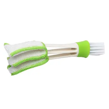 

2 In 1 Double Head Brush Car Air Conditioning Air Outlet Cleaning Brush Instrument Panel Dusting Brush Soft Multi-purpose Brush