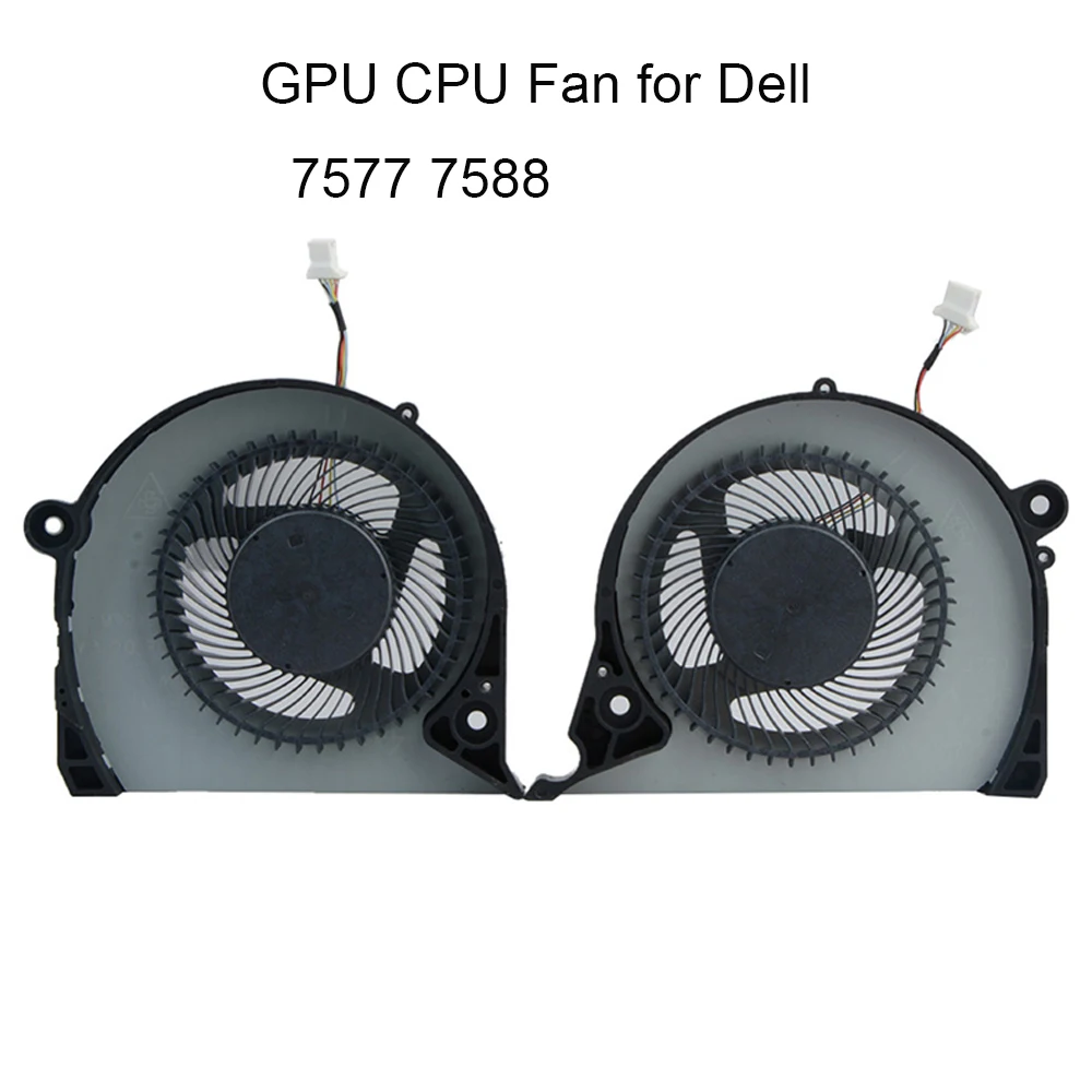 Компьютерные вентиляторы охлаждения для Dell Inspiron 15 G7 7577 7588 ноутбук Процессор