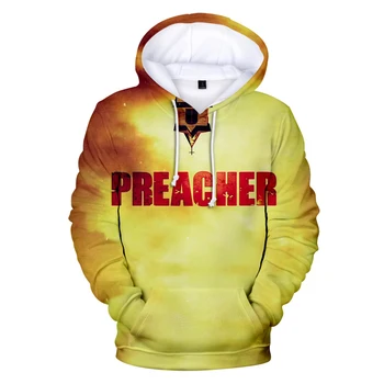 

Hot Sale TV series Preacher Hoodies Male/Female Casual Harajuku High Quality personality Hooded Tops