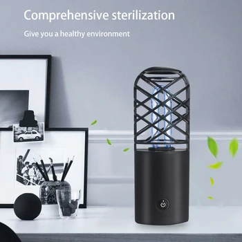 

UV Disinfection Sterilizing Lamp USB Charging Kill Mite Desk Germicidal Light House Handheld UVC Sterilizer Lights Tube