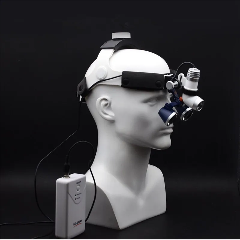 

High Quality LED Medical Headlight Surgical Headlamp+2.5/3.5X420mm Medical Binocular Magnifier Medical Dental Surgical Loupes