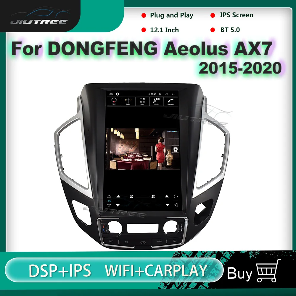 

Автомагнитола с вертикальным экраном, 2 Din, Android 10., для Dong Feng Aeolus AX7 2015-2020, автомобильный мультимедийный видеоплеер, автомобильный стереоприемник