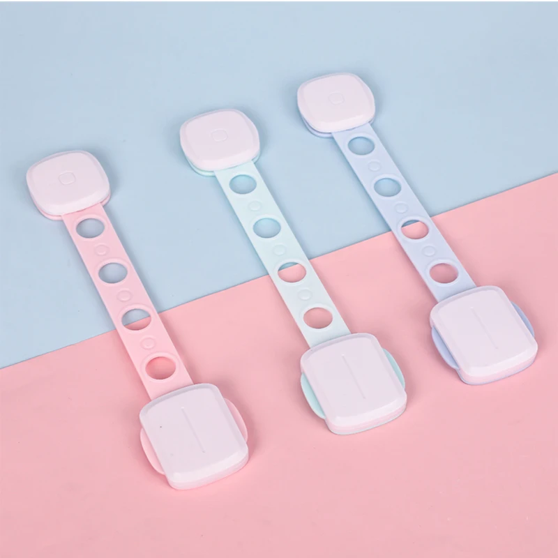 6PCS Long Usbon 6 шт./лот, Многофункциональный замок безопасности для детей, замок для двери шкафа, ящика, защитные замки, защита для детей, защита для детей - Цвет: 6PCS Long