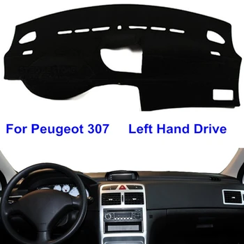 

Car Dashboard Cover Dash Mat Non-slip For Peugeot 307 Sun Shade DashMat Pad Carpet Anti-UV Automobile Protector Car Styling