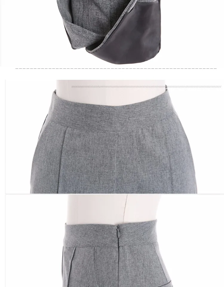 Nieuwe Herfst офис dameskleding hoge kwaliteit Блейзер tweedelige наборы сплошной Femme Pak Блейзер en broek набор