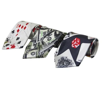 

Magic Tricks Toys Magic Poker Tie Personality Korean Version Of The Genuine Wedding 3 Styles Optional