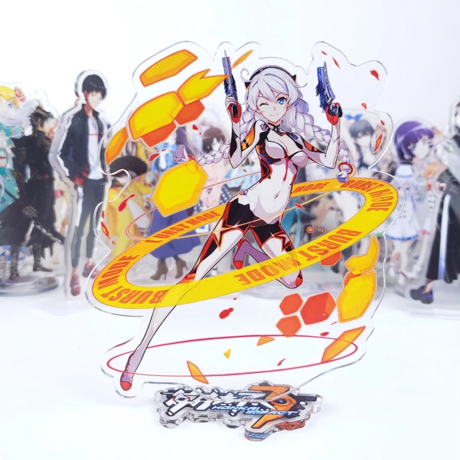 Японское аниме Honkai_impact Косплей искусственная подставка фигурка настольная