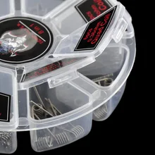 Demon Killer 8в1 проволока, Предварительно Построенная катушка Clapton Hive Tiger Quqd, плоская витая микс, скрученная Плавленая катушка Clapton Alien, 48 шт., ремонтная катушка