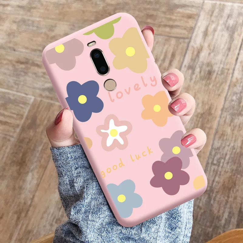 Love Shape TPU Soft Shell For Meizu V8 Prime Case Matte Silicone Fundas For Meizu M8 Case Cute Cartoon Phone Cover For M8 Lite 