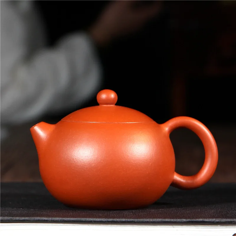 Yixing Raw Ore Dahongpao Tea Pot Wholesale Xi Shi Vintage Yixing Clay Teapot 170 Ml Time Teapot Customizable