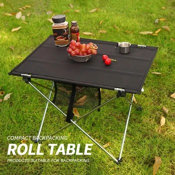 

Portable Folding Lightweight Camping BBQ Grill Aluminum Alloy Outdoor Picnic Barbecue Table Rack Tools