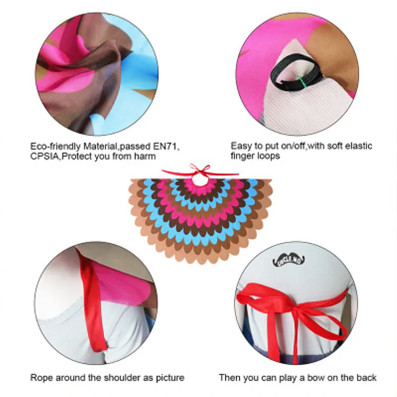 Carnival Costume Kids Birds Boys Costume for Kids Animal Wings with Masks Child Costume Halloween Child Cosplay Costume Set