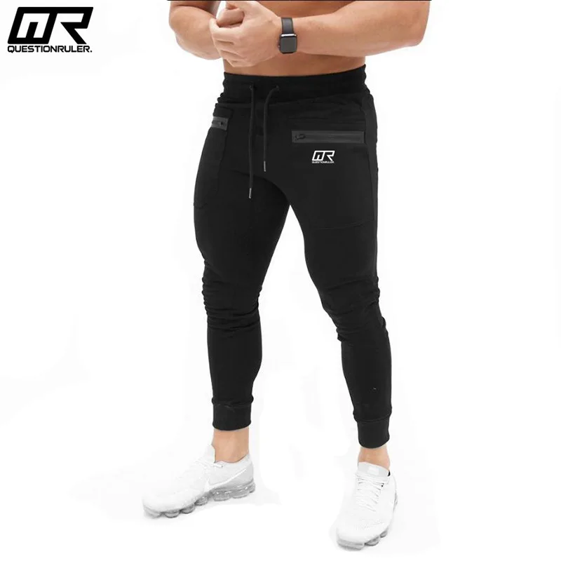 

AE Muscle Fitness Brothers Sports Casual Pure Cotton Slim Fit Training Running Breathable Pants Men's Skinny Pants a Generation