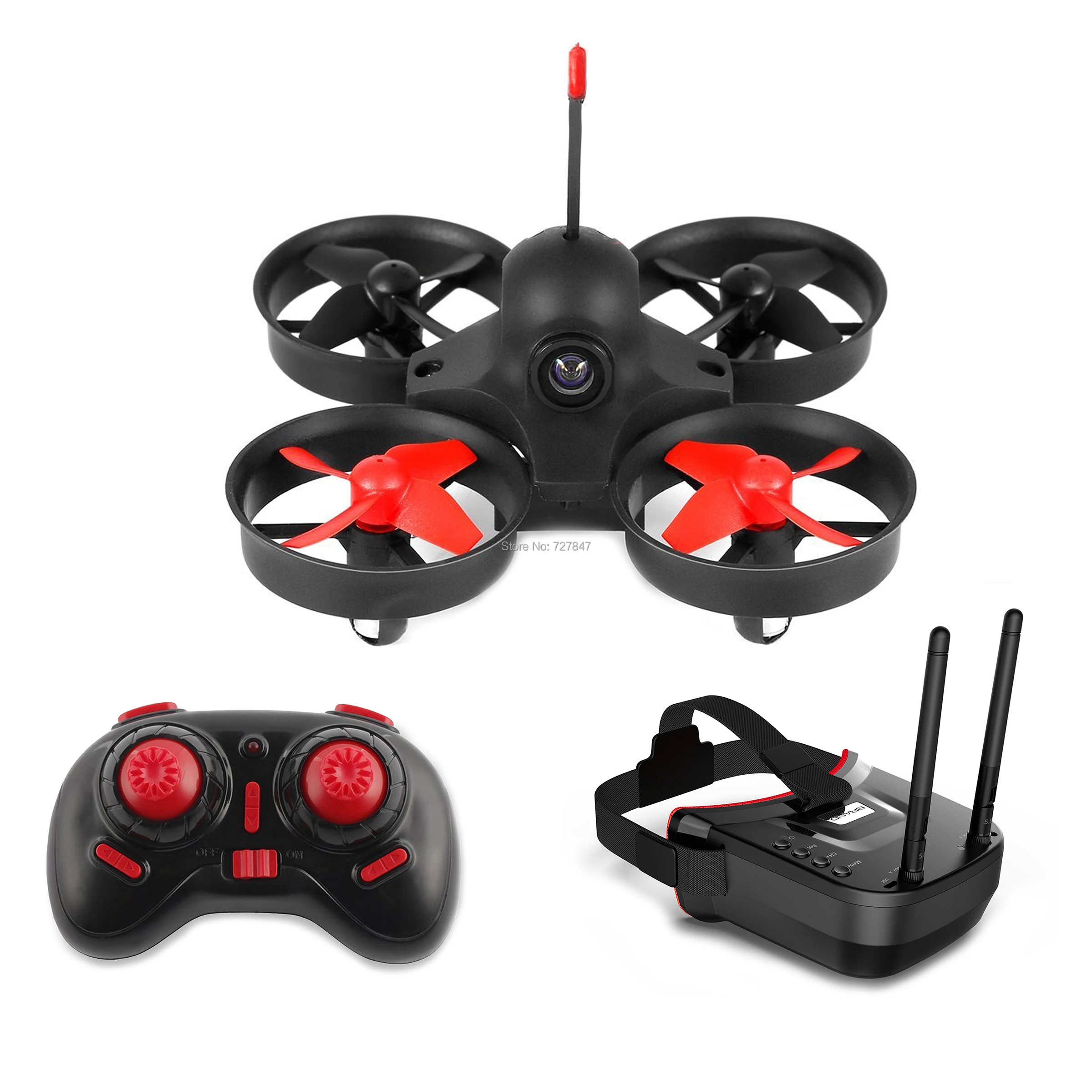 RTF Micro FPV RC Racing Quadcopter игрушки w/5 8G S2 800TVL 40CH камера/3 дюймовые очки для VR гарнитура