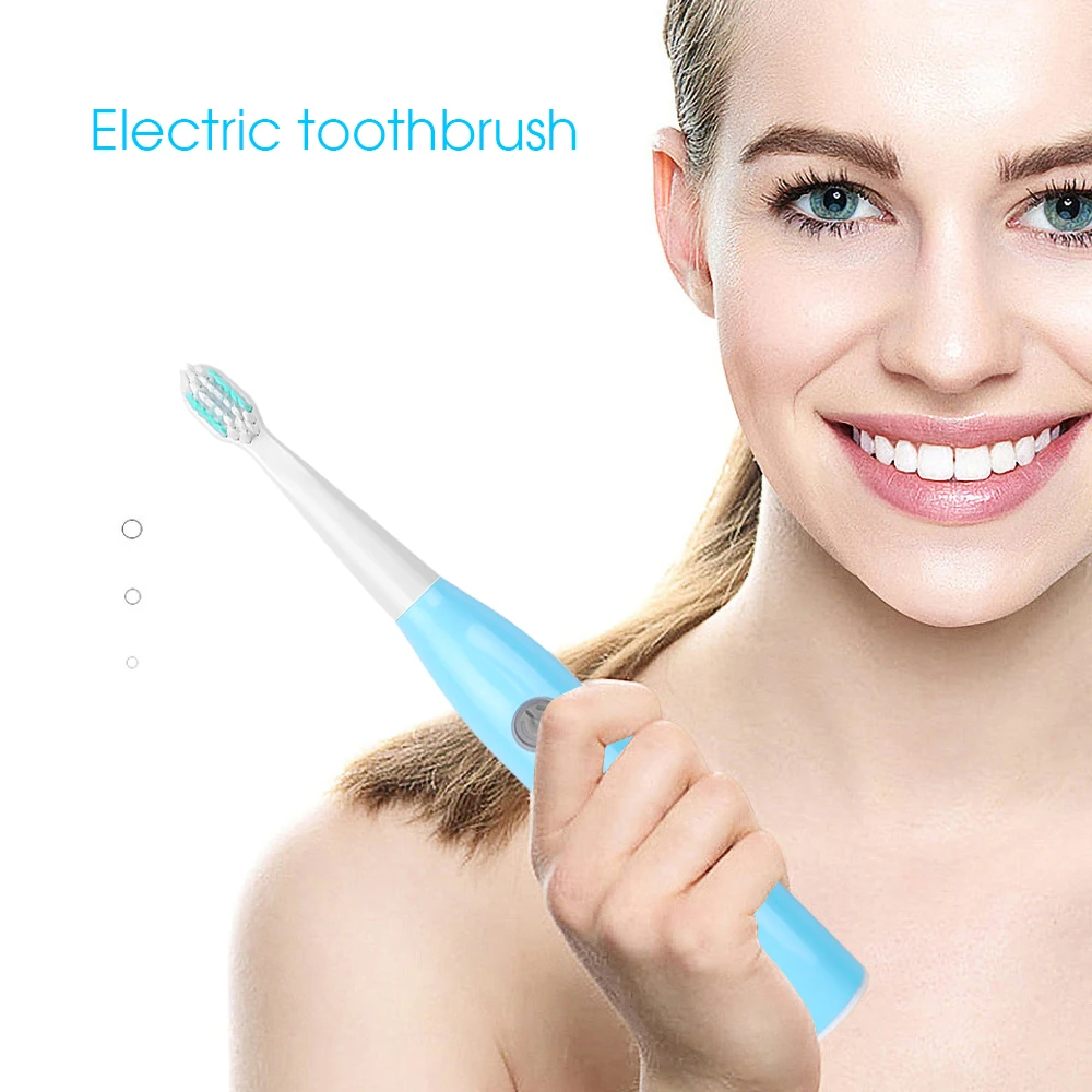 

Electric Toothbrush USB Charge Rechargeable Tooth Brushes Washable Electronic Top Quality Smart Chip Toothbrush with 4 Brush Hea