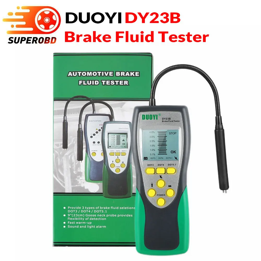 Duoyi DY23/DY23B Brake Fluid Tester Digital Brake Fluid Inspection