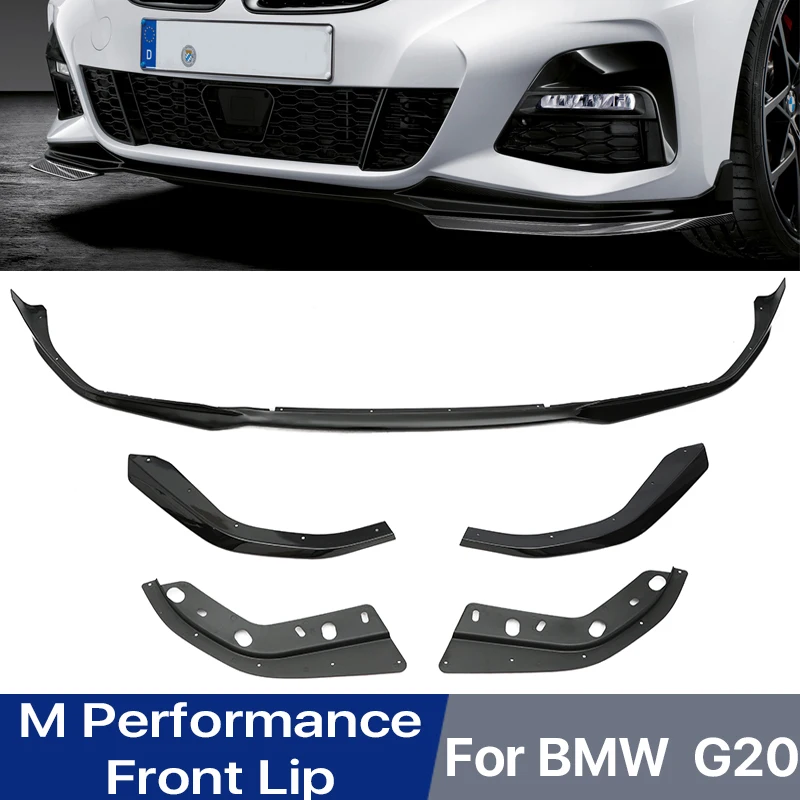 3 шт. диффузор для переднего бампера BMW серии G20 G28 2019 2020 2021 | Автомобили и мотоциклы