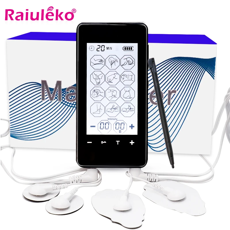 Цифровой ФИЗИОТЕРАПЕВТИЧЕСКИЙ Массажер для расслабления тела с двойным выходом