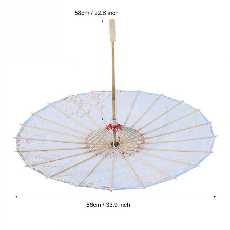 Китайский Oilpaper Зонтик Украшение деревянный ремесло Зонты аксессуары для дома