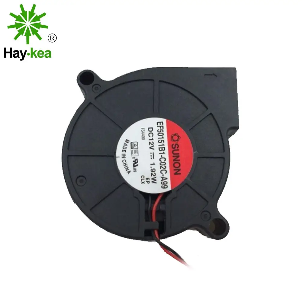 Sunon EF50151B1-C02C-A99 5015 12V 1,92 W 50*50*15 мм бесшумный увлажнитель Turbo Вентилятор