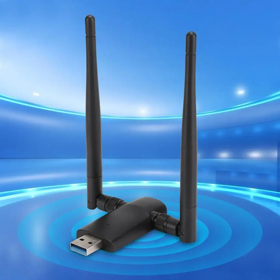 5G USB3.0 драйвер бесплатно Wifi приемник двухдиапазонный беспроводной гигабитная сетевая карта с двойной антенной гигабитная сетевая карта