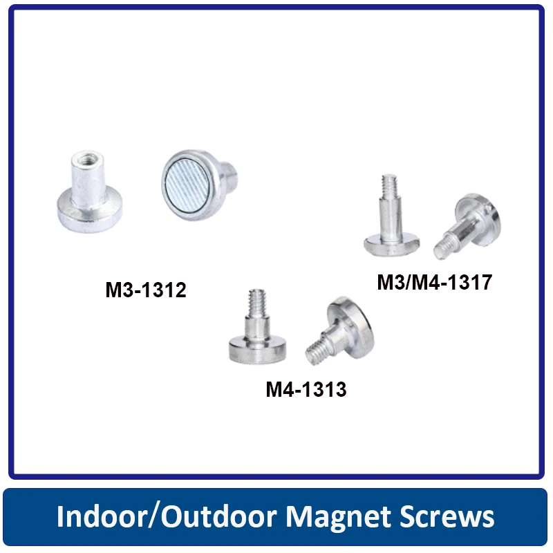 20 pcs M3-1312/M4-1313 LED Screen Dispaly semi-outdoor/Outdoor Module fixed magnetic column Screw for module panel,Magnet Screw