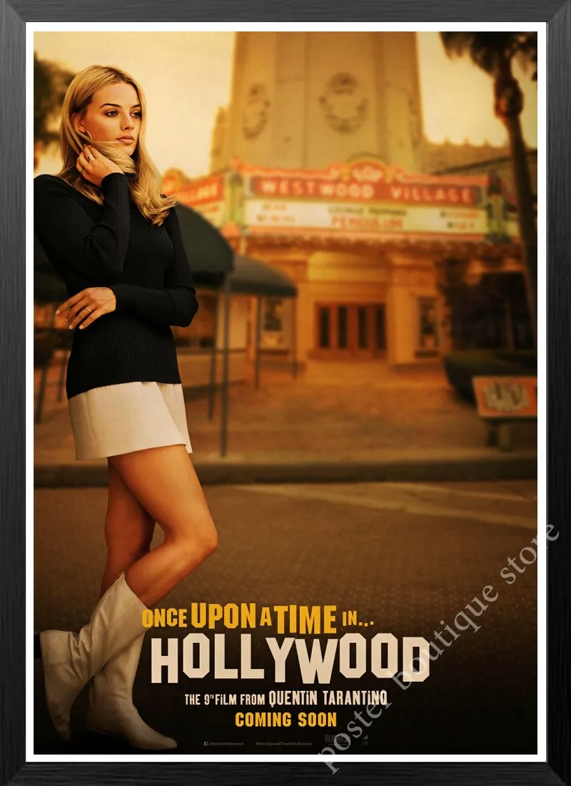 Крафт-плакат из фильма один раз в пору в Голливуде художественные принты винтажные декоративные картины на стену Квентин Тарантино плакат - Цвет: 6