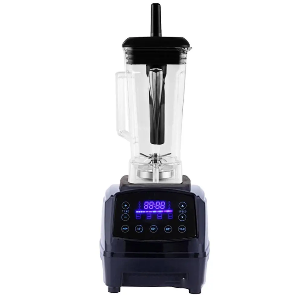 Сенсорный цифровой автоматический умный таймер 3HP BPA FREE 2L профессиональный блендер для смузи миксер соковыжималка кухонный фруктовый