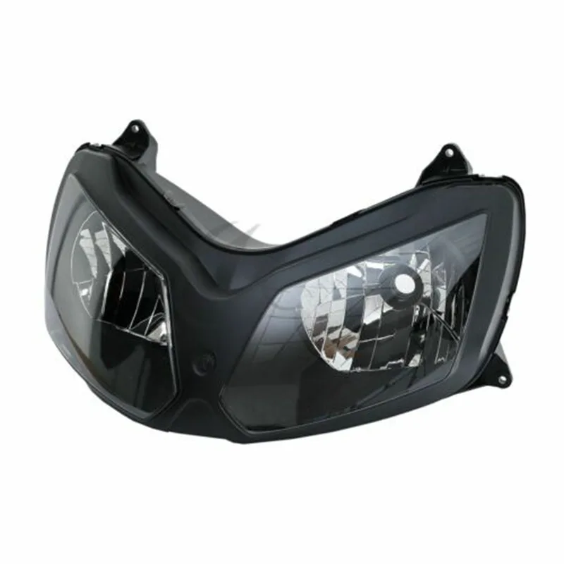 Матовая фара для мотоцикла прозрачные линзы в сборе для Kawasaki Ninja ZX12R 2002-2005 2003 2004