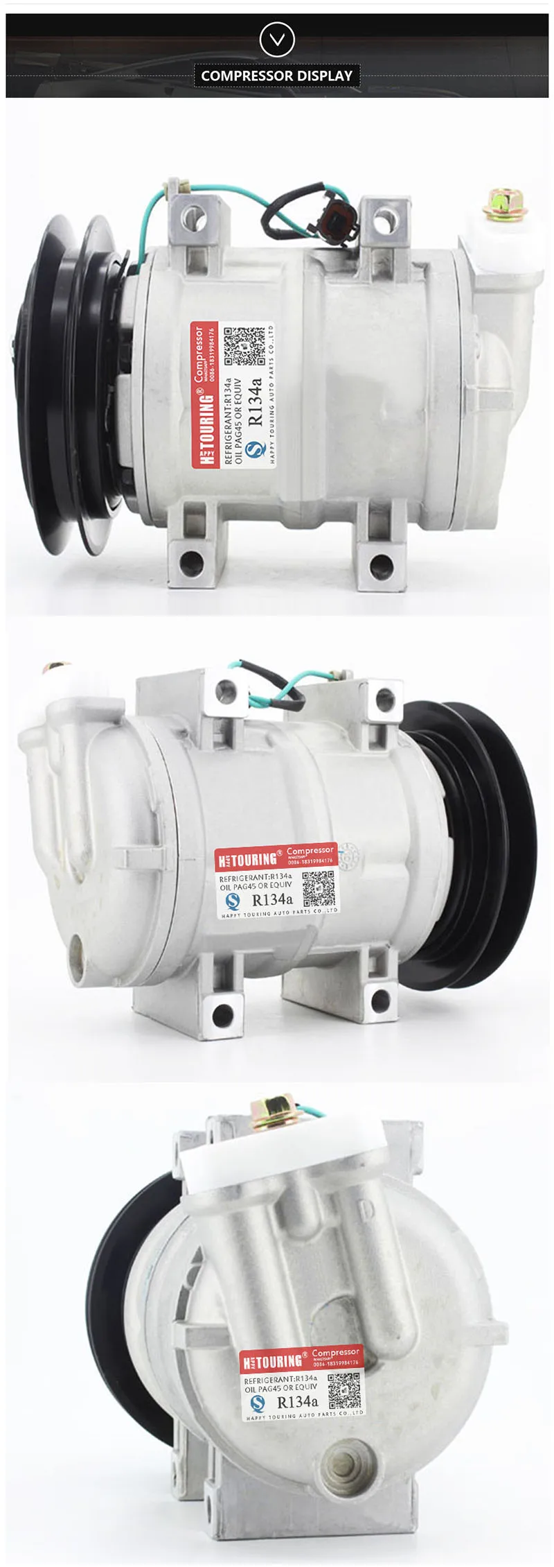 Dks15ch компрессор для hyundai Kobelco землечерпалки Komatsu 2039796830 2039796831 506011-7441 506211-6502 203-979-6830 24V 1gr