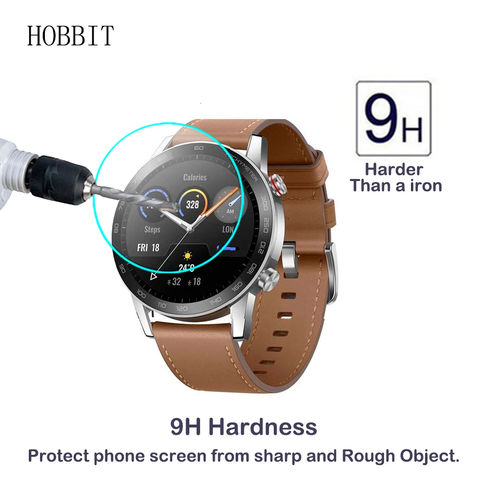 Для huawei Honor Magic Watch 2 42 мм 46 мм умные часы 2.5D Закаленное стекло Защита экрана MagicWatch 2 прозрачное стекло с защитой от царапин