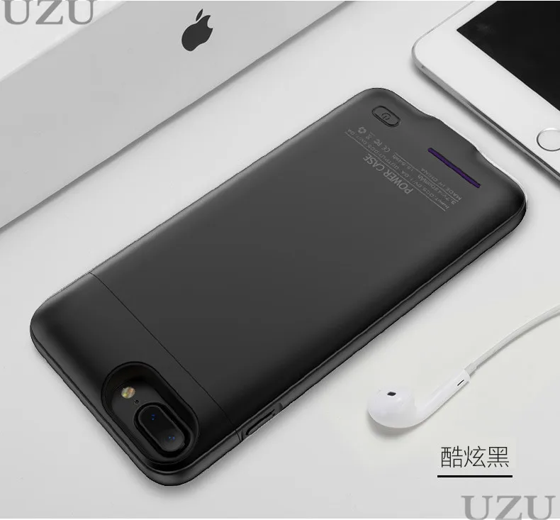 3000 мАч подставка держатель зарядное устройство чехол для iphone 6 6s 7 8 внешняя Магнитная Беспроводная зарядка для iphone 6 6s 7 8 роскошный 2 в 1