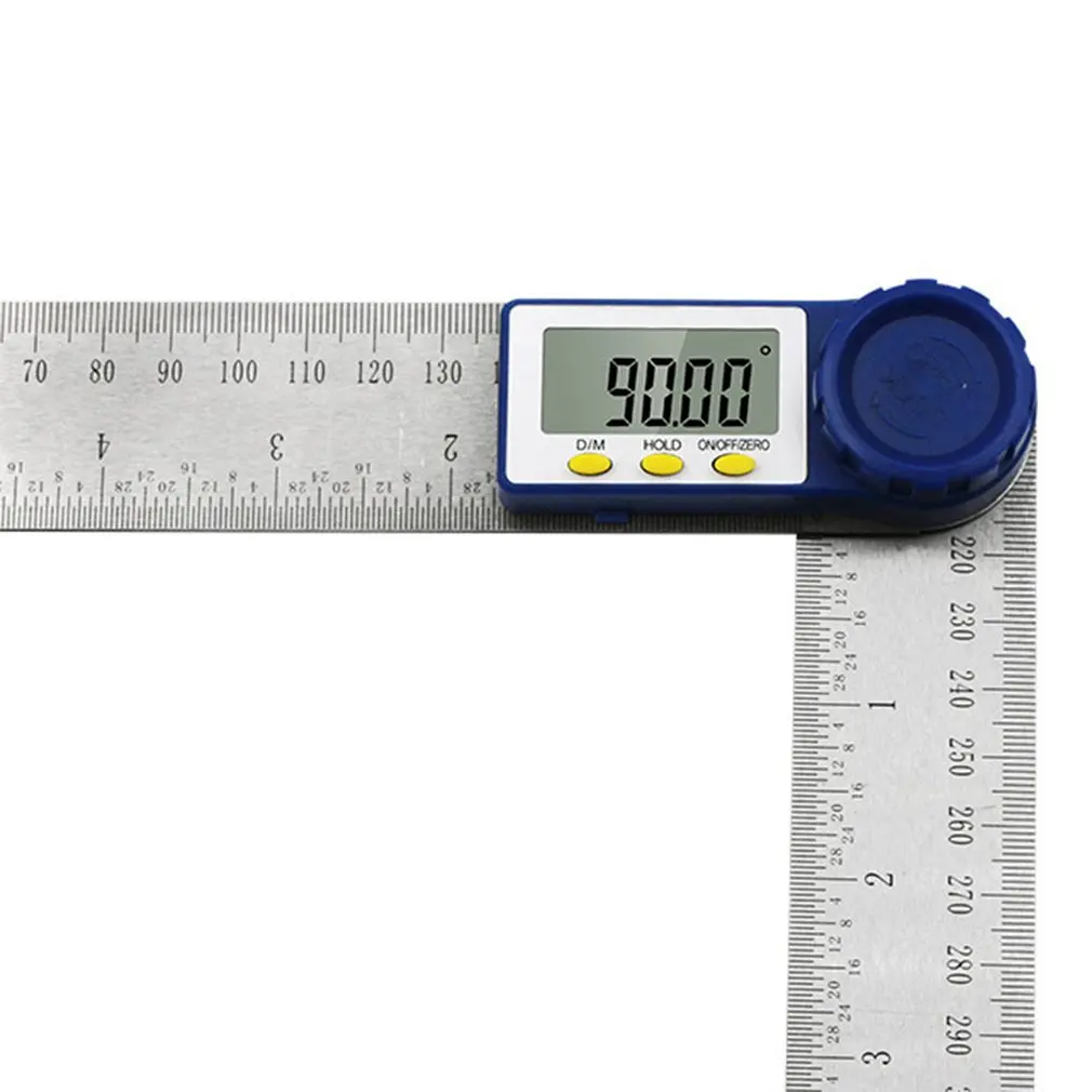 0-150mm Digital Protractor Stainless Steel Inclinometer Goniometer Electronic Angle Gauge Ruler Level Measuring Tool