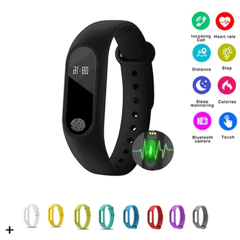 

New Smart Band Smart Watch Waterproof Band Touch Screen Bracelet Fitness Tracker Heart Rate Sleep Monitoring Pedometer Fitness