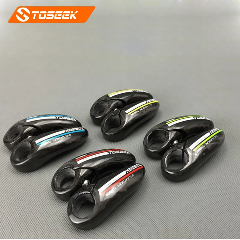 Full Carbon Fiber Road Bicycle Bar Ends Handlebar MTB Bike Ergonomic End Bar