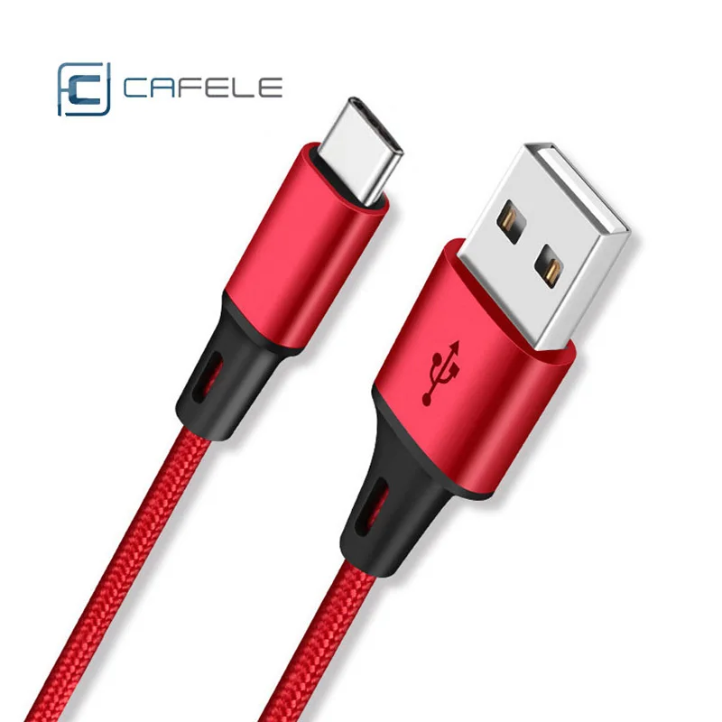 Cafele 2.4A 3 в 1 USB кабель Быстрая Зарядка Тип C адаптер зарядное устройство для Iphone samsung Xiaomi LG мобильный телефон Micro USB кабель для передачи данных