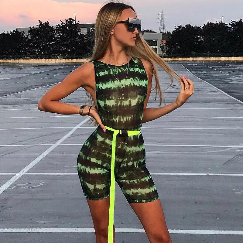 Женский леопардовый принт боди Bodycon укороченный комбинезон, трико без рукавов для малышей, боди, костюм для подвижных игр, ночного клуба, прозрачные комбинезоны