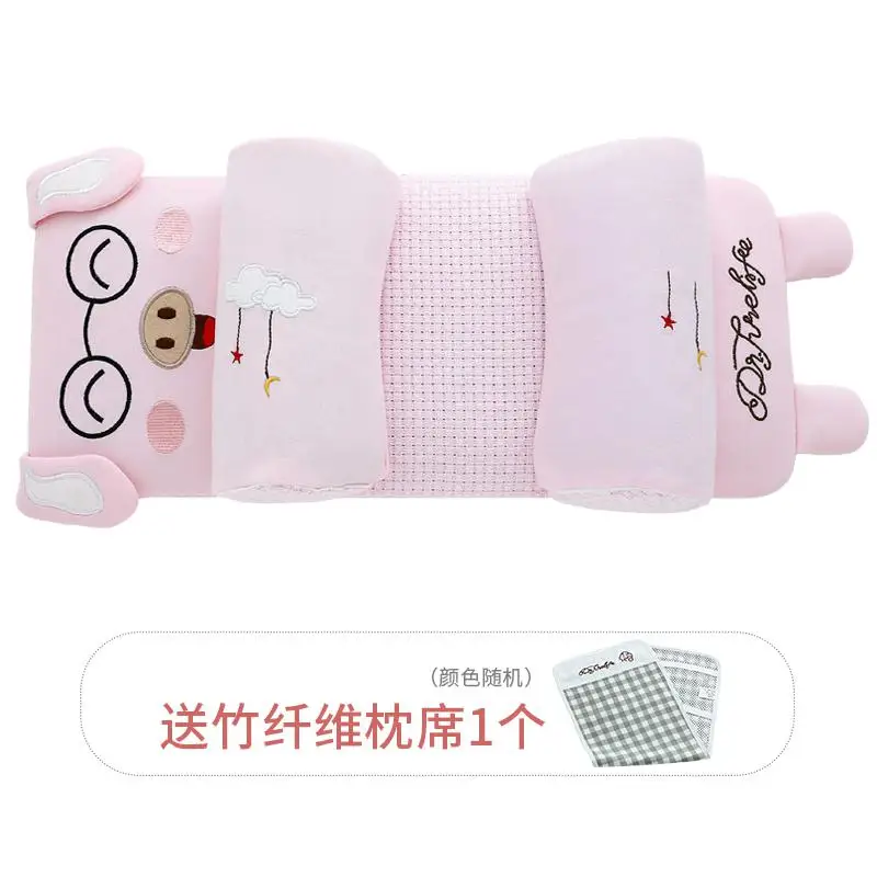 Infant Pillow 0-1-3 Years Old Breathable Anti-deflection Pillow Neonatal Correction Correction Of Baby Pillow - Цвет: J