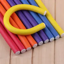 10 шт. мягкие резиновые бигуди для волос многоразовые портативные бигуди для волос DIY для женщин и девочек инструмент для укладки волос бытовой