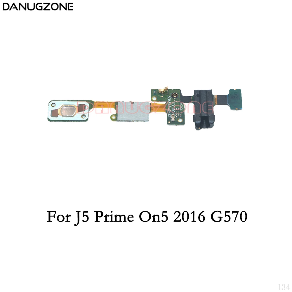 For G570 Кнопка возврата домой ключ датчик аудио разъем гибкий кабель для samsung Galaxy j5 Prime G570F J500F J5008 J510 J510F J3 J327P - Цвет: For G570