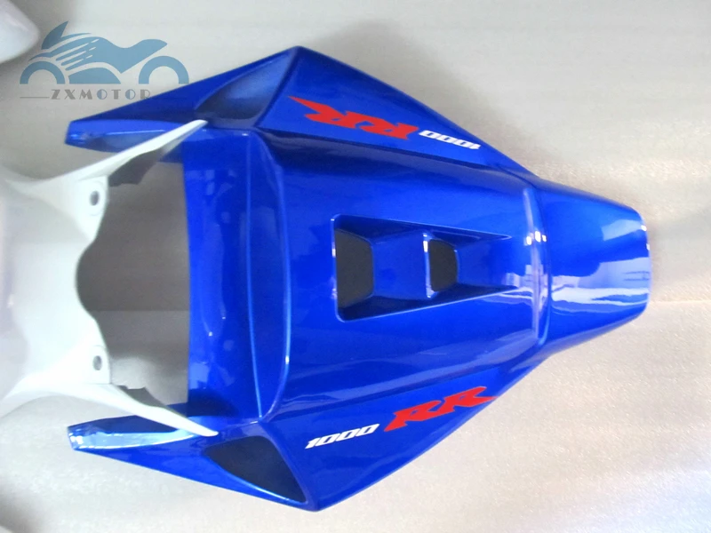 7 подарки впрыска обтекателя комплект Подходит для Honda CBR1000RR 2006 2007 CBR 1000RR 06 07 Белый синий пластик обтекатель наборы частей XY61
