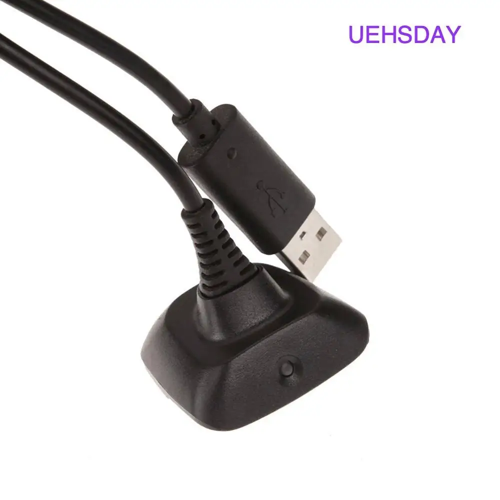 Черный usb-кабель для зарядки для контроллеров Xbox 360