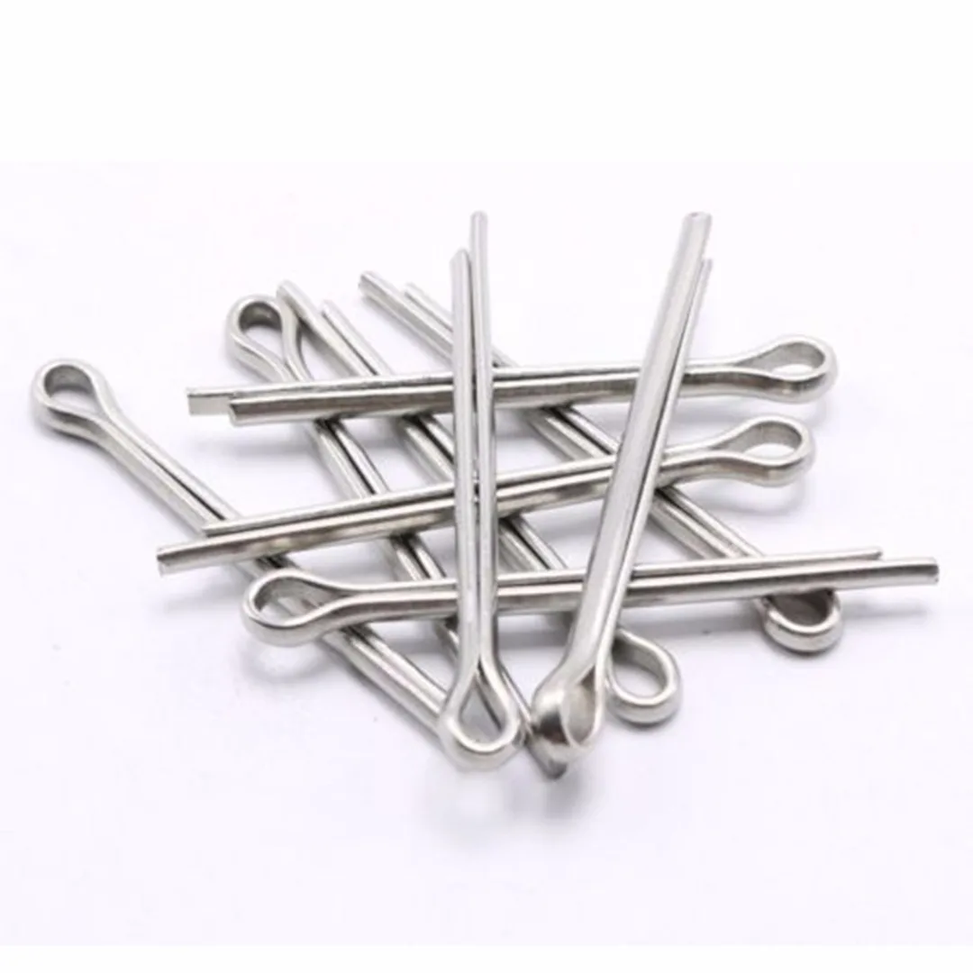 150pcs/pack Hardware Assortment Box Split Cotter Pin Set Stainless Steel Link Pins Cotter Assorted Kit Fastener Pins