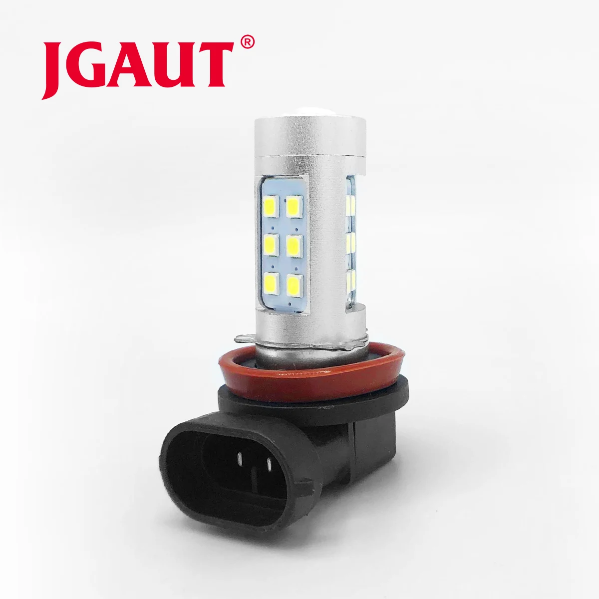 JGAUT H8 H9 H11 3528 21 SMD светодиодный светильник супер яркий белый автомобиль противотуманные фары 12 В 24 в 6000 К Белый Вождение день бег лампа авто белый